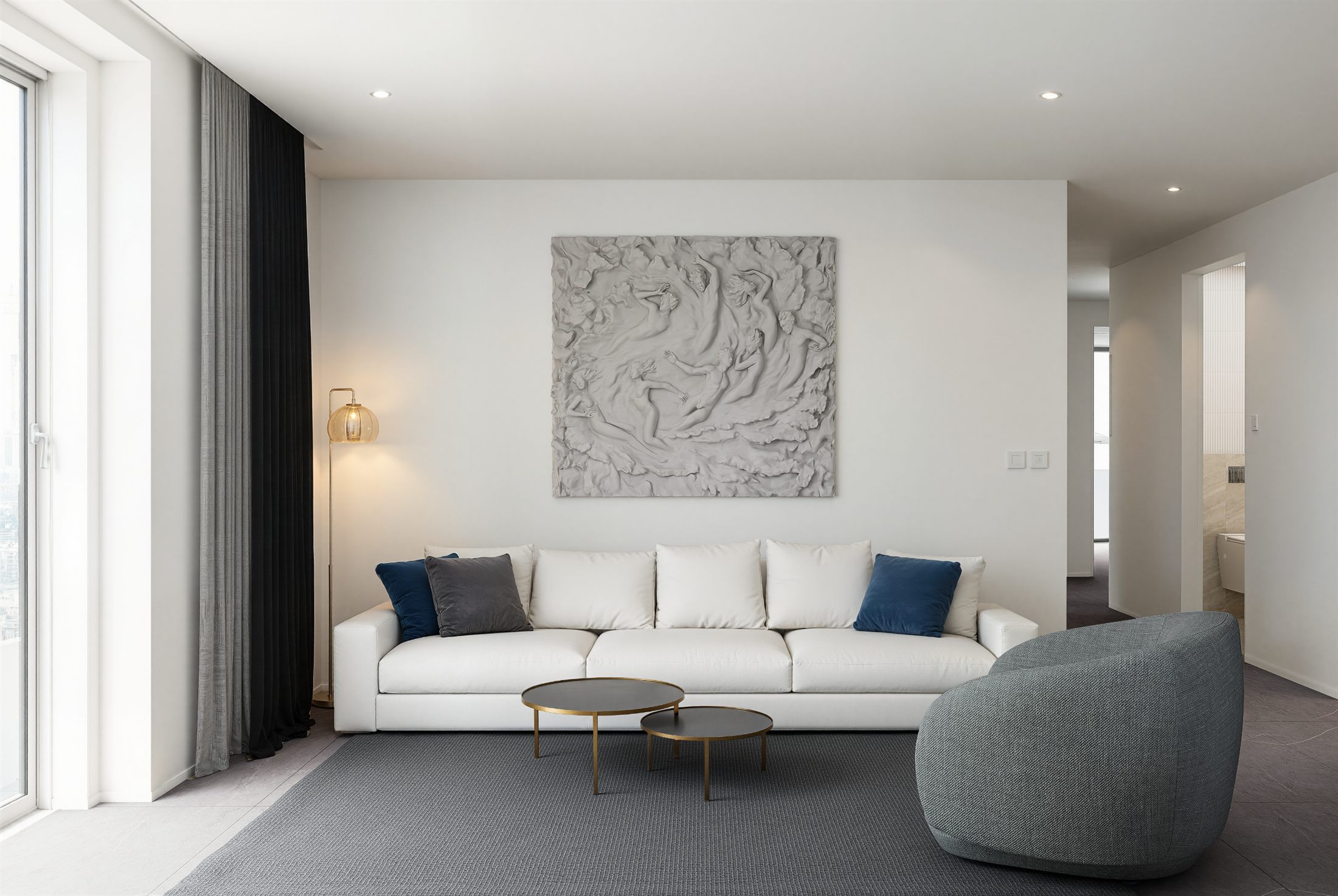 4.5-Zimmer Wohnzimmer